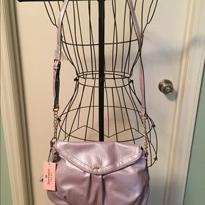 Juicy Couture Lilac Metallic Traveler Bag